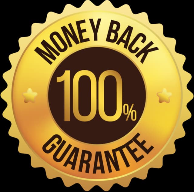 Money-back guarantee badge