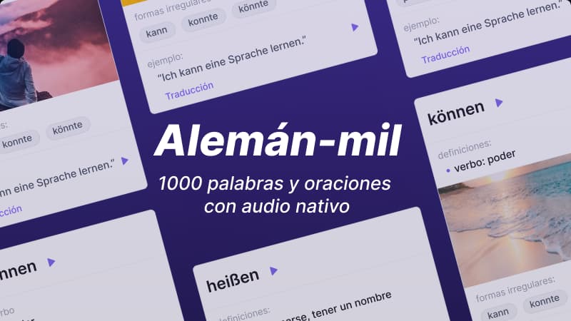 El vocabulario crítico para aprender alemán