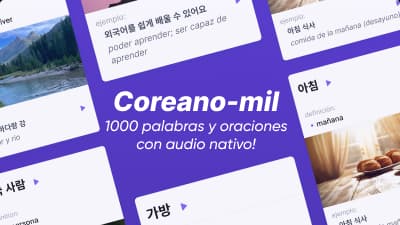 El vocabulario crítico para aprender coreano