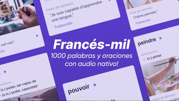 El vocabulario crítico para aprender francés